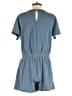Assorted Brands Solid Blue Romper Size M - photo 2