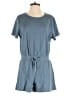 Assorted Brands Solid Blue Romper Size M - photo 1