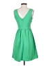Everly 100% Polyester Solid Green Casual Dress Size S - photo 2