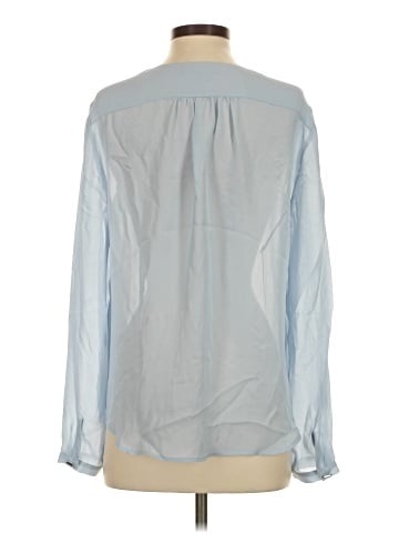 Antonio Melani Long Sleeve Silk Top (view 2)