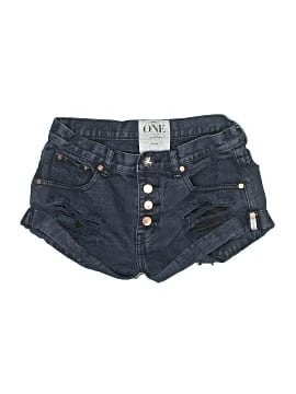 One By One Teaspoon Denim Shorts