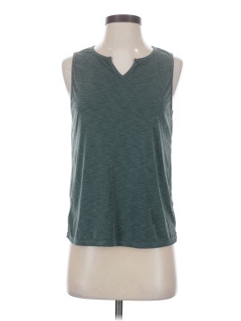 Green Envelope Sleeveless T Shirt