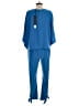 Halston Solid Blue Jumpsuit Size 2 - photo 2
