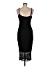Basix II 100% Rayon Black Cocktail Dress Size M - photo 2