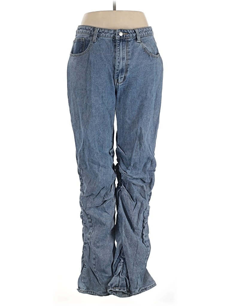 Pre-owned Prettylittlething Jeans In Blue
