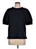 Ann Taylor Black Short Sleeve Top Size L - photo 1