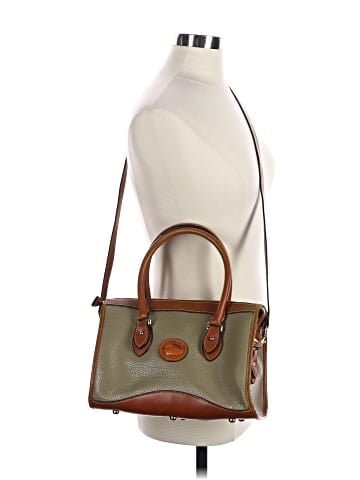 Dooney & Bourke Leather Satchel (view 2)