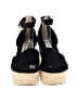 Steve Madden 100% Leather Black Wedges Size 6 - photo 2