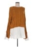 Pilcro 100% Cotton Brown Pullover Sweater Size M - photo 1