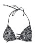 Unsubscribed Paisley Gray Swimsuit Top Size M - photo 1
