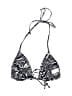 Unsubscribed Paisley Gray Swimsuit Top Size M - photo 2