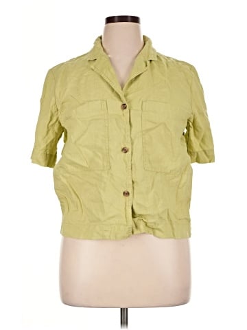 Everlane 3/4 Sleeve Button-Down Shirt (view 1)