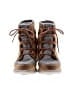 Sorel 100% Leather Brown Ankle Boots Size 8 1/2 - photo 2