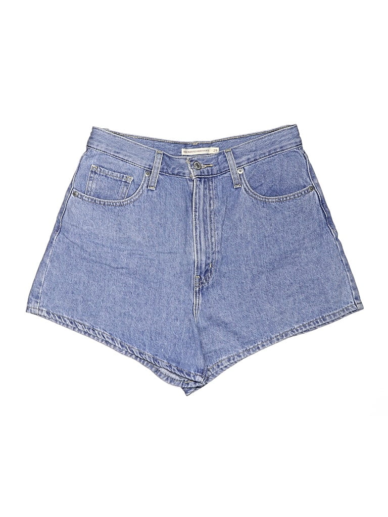 Pre-owned Levi's Denim Shorts In Blue