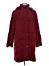 Gallery 100% Polyester Burgundy Coat Size M - photo 1