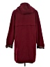 Gallery 100% Polyester Burgundy Coat Size M - photo 2