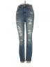 Aeropostale Hearts Blue Jeans Size 2SHORT - photo 1