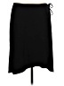 Mariposa 100% Polyester Solid Black Casual Skirt Size L - photo 1