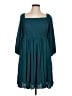 Torrid Teal Casual Dress Size Lg Plus (0) - photo 1