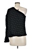 Robert Rodriguez 100% Polyester Black Long Sleeve Blouse Size 8 - photo 2