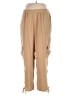 Venus 100% Polyester Solid Tan Casual Pants Size XL - photo 1