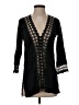 Raviya 100% Cotton Black Long Sleeve Blouse Size S - photo 1