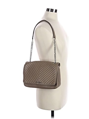 Karl Lagerfeld Paris Leather Shoulder Bag (view 2)