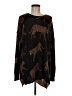 Show Me Your Mumu 100% Acrylic Animal Print Black Pullover Sweater Size M - photo 1