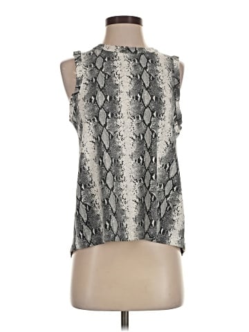 Aqua Sleeveless Blouse (view 1)
