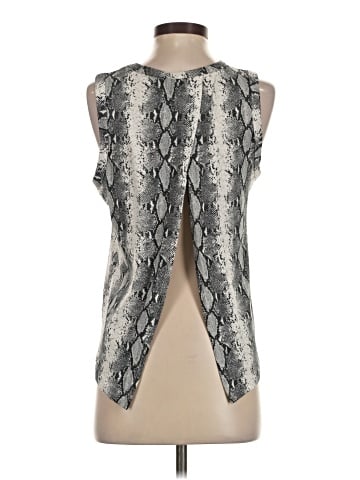 Aqua Sleeveless Blouse (view 2)
