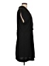 Halogen 100% Polyester Solid Black Casual Dress Size L - photo 4