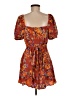 L Space 100% Viscose Orange Kimono Size M - photo 2