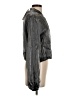 Zara 100% Polyester Metallic Gray Silver Jacket Size S - photo 4