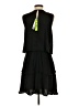 Sam Edelman 100% Polyester Solid Black Casual Dress Size 2 - photo 2