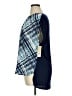 Sejour 100% Polyester Blue Short Sleeve Blouse Size 1X - photo 5