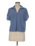 Martha Stewart Blue Short Sleeve Polo Size M - photo 1