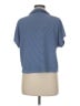 Martha Stewart Blue Short Sleeve Polo Size M - photo 2