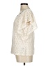 Ruby Rd. Ivory Short Sleeve Blouse Size M - photo 5
