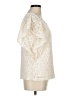 Ruby Rd. Ivory Short Sleeve Blouse Size M - photo 4