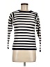 Autograph Stripes Ivory Turtleneck Sweater Size 6 - photo 1