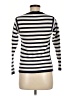 Autograph Stripes Ivory Turtleneck Sweater Size 6 - photo 2