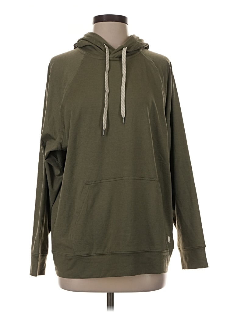 Pre-owned Vuori Pullover Hoodie In Green