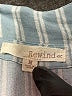 Rewind 100% Rayon Stripes Blue Short Sleeve Button-Down Shirt Size M (kids) - photo 3