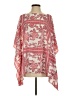 MICHAEL Michael Kors 100% Polyester Red Kimono Size S - photo 1