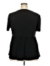 Emma & Olivia Black Short Sleeve Top Size 2X - photo 2