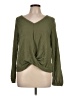 Double Zero Green Long Sleeve Top Size L - photo 1