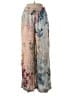 LyreBird 100% Viscose Floral Silver Casual Pants Size S - photo 1