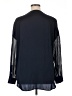 Vince. 100% Polyester Black Long Sleeve Blouse Size 14 - photo 2