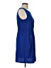 Speed Control 100% Polyester Solid Blue Casual Dress Size L - photo 4