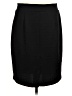 Roz & Ali Solid Black Casual Skirt Size M - photo 2
